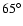 $65^{\circ }$