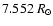 $7.552~R_{\odot}$
