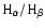 ${\rm H_{\alpha}/H_{\beta}}$