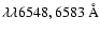 ${\lambda\lambda 6548,6583~ \AA}$