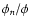 $\phi _n/\phi $