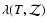 $\lambda(T,\cal{Z})$