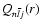$Q_{n\bar{l}j}(r)$