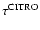 $\tau^{{\rm CITRO}}$