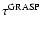 $\tau^{{\rm GRASP}}$