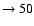 $ \rightarrow 50$
