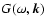 $G(\omega, \vec{k})$
