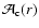 ${\cal A}_{\rm c}(r)$