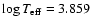 $\log T_{{\rm eff}}=3.859$