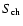 $S_{\rm ch}$