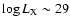 $\log L_{\rm X} \sim 29$