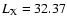 $L_{\rm X}=32.37$