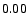 $ \rm0.00_{ }^{ }$
