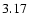 $ \rm 3.17_{ }^{ }$