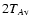 $2T_{A{\rm v}}$