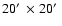 $\rm 20\hbox {$^\prime $ }\times 20\hbox {$^\prime $ }$