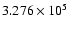$
3.276\times 10^5$