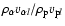 $\rho_\alpha v_{\alpha l}/\rho_{\rm p} v_{{\rm p} l}$