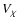 $V_{\chi }$