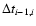 $\Delta t_{i-1,i}$