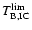 $T_{\rm {B,IC}}^{\rm {lim}}$