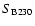 $S_{\rm {B230}}$