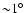 ${\sim} 1^{\circ}$
