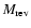 $M_{\rm rev}$