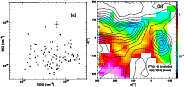 \begin{figure}
\par\includegraphics[angle=0,width=7.5cm,angle=0]{4991fig5a.eps}\includegraphics[angle=0,width=8.5cm,angle=0]{4991fig5b.eps}
\end{figure}
