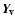 $\vec{Y}\!_{\mbox{\scriptsize\bf v}}$