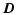 $\displaystyle \vec{D}$