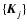 $\{\vec{K}_{j \rule{0pt}{1.5ex}}\}$
