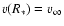 $v(R_*)
= v_{\infty}$