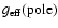$g_{\rm
eff}({\rm pole})$