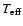 $T_{\rm
eff}$