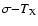 $\sigma{-}T_{\rm X}$
