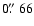 $0\hbox{$.\!\!^{\prime\prime}$ }66$