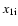 $x_{\rm 1i}$