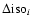 $\Delta {\rm iso}_{i}$