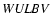 ${\it WULBV}$