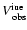 $V_{\rm\,obs}^{\rm iue}$