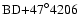 ${\rm BD{+47}}^{\circ }{4206}$