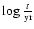 $\log\frac{{t}}{{\rm yr}}$
