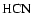 \ensuremath {{\rm HCN}}