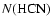$N({\rm HCN})$