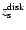 $z^{\rm disk}_{\rm s}$