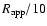 $R_{\rm app}/10$