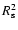 $R_{\rm s}^2$