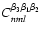 $C_{nml}^{\beta_3\beta_1\beta_2}$