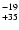 $^{\rm -19}_{+35}$
